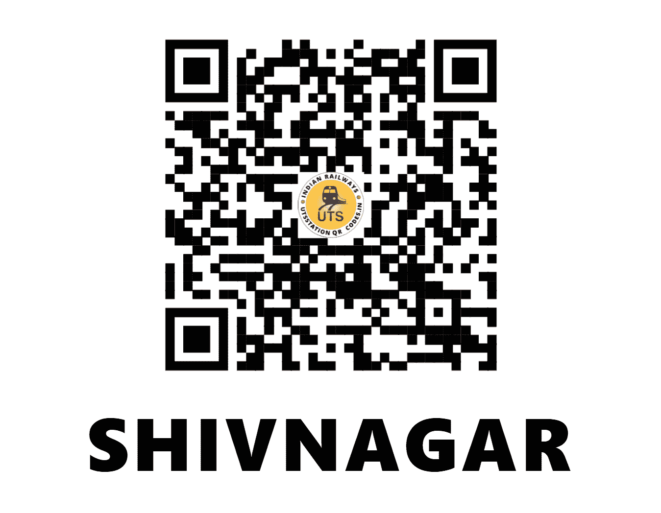 UTS QR Code for SHIVNAGAR - SHNG - NR (UTTAR PRADESH)